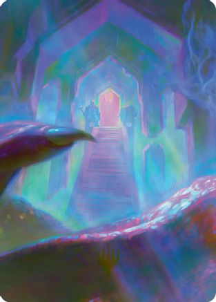 Dragon-Cursed Halls Art Card (8/12) (ASHOB-008) - Art Series: The Hobbit | Grognard Games
