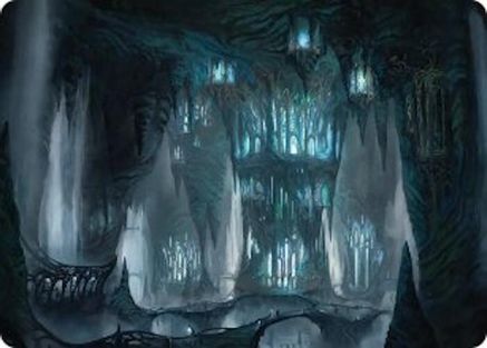 Elvenking's Halls Art Card (ASHOB-023) - Art Series: The Hobbit | Grognard Games