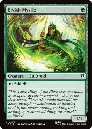 Elvish Mystic (HOC-205) - The Hobbit: Eternal-Legal | Grognard Games