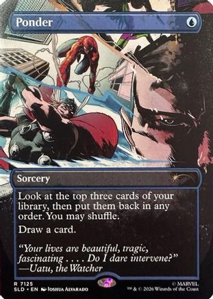 Ponder (7125) (SLD-7125) - Secret Lair Drop Series | Grognard Games