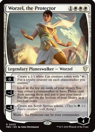 Worzel, the Protector (-005) - Mystery Booster Commander Edition Foil | Grognard Games