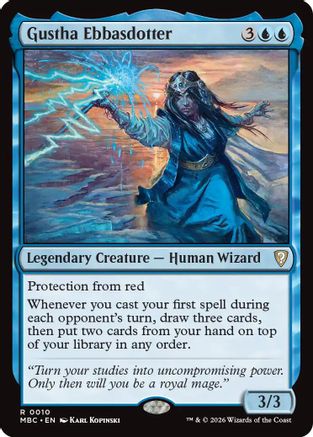 Gustha Ebbasdotter (-010) - Mystery Booster Commander Edition Foil | Grognard Games