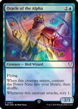 Oracle of the Alpha (-064) - Mystery Booster Commander Edition Foil | Grognard Games