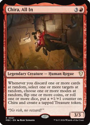 Chira, All In (-021) - Mystery Booster Commander Edition Foil | Grognard Games