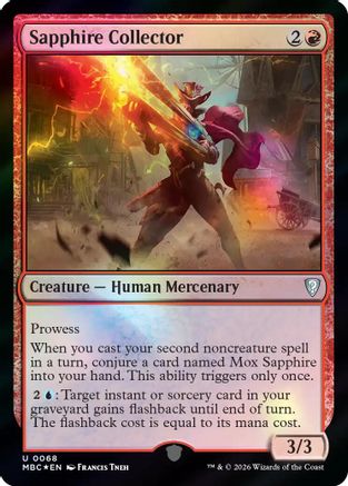 Sapphire Collector (-068) - Mystery Booster Commander Edition Foil | Grognard Games