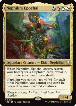 Nephilim Epochal (-047) - Mystery Booster Commander Edition Foil | Grognard Games