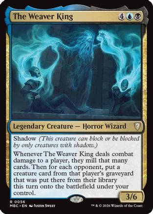 The Weaver King (-056) - Mystery Booster Commander Edition Foil | Grognard Games