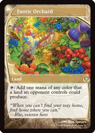 Exotic Orchard (Future Sight) (-079) - Mystery Booster Commander Edition | Grognard Games