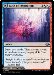 Rush of Inspiration // Crackling Falls [Modern Horizons 3] | Grognard Games