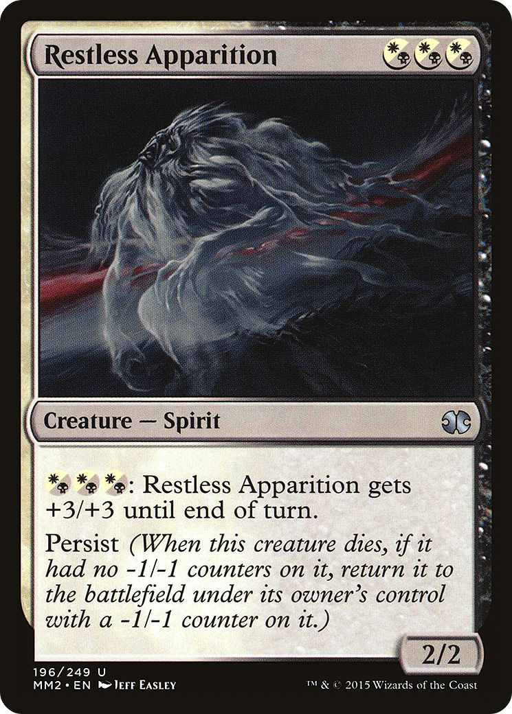 Restless Apparition [Modern Masters 2015] | Grognard Games
