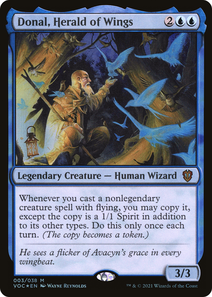 Donal, Herald of Wings [Innistrad: Crimson Vow Commander] | Grognard Games