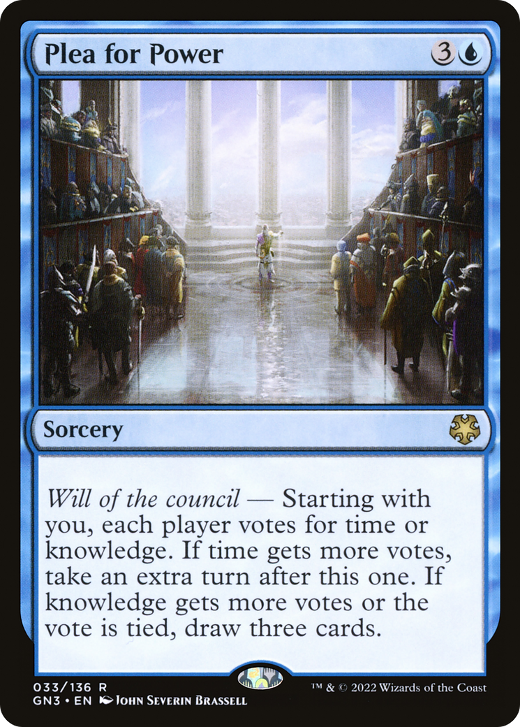Plea for Power [Game Night: Free-for-All] | Grognard Games