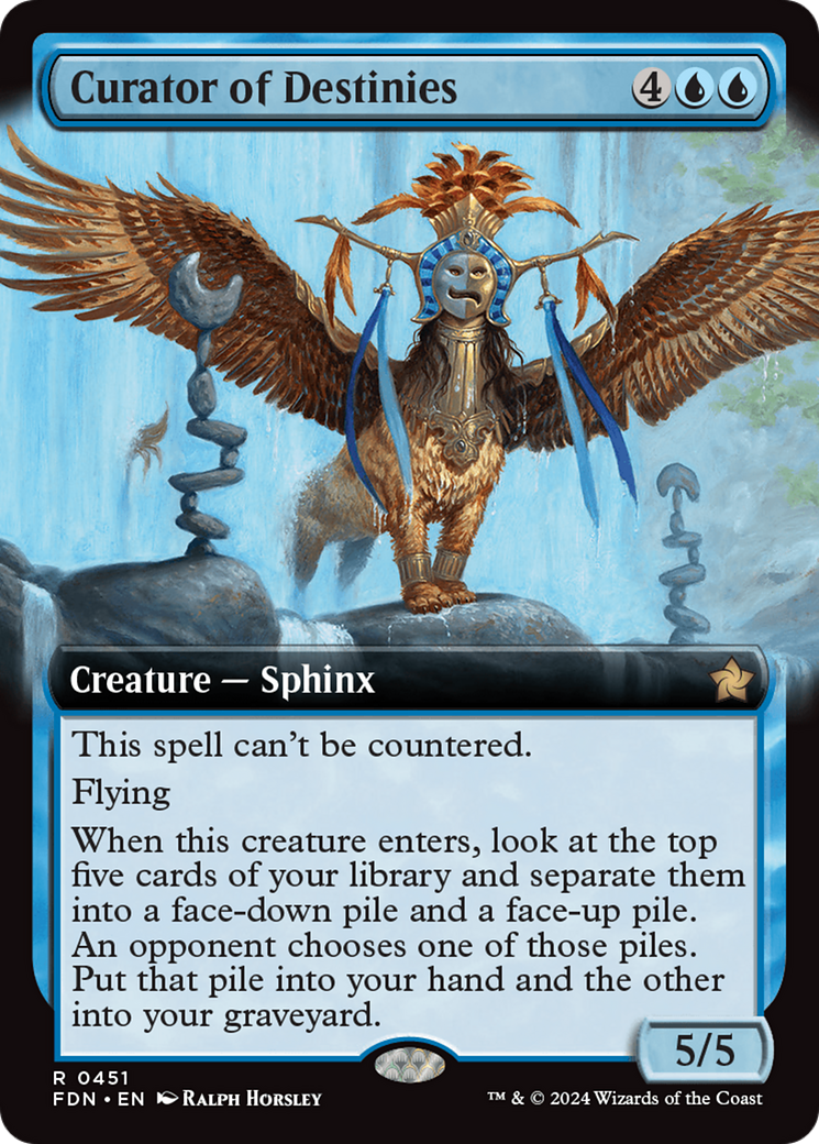 Curator of Destinies (Extended Art) [Foundations] | Grognard Games