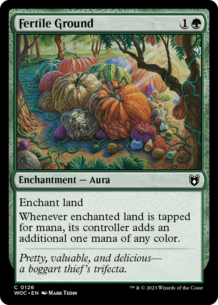 Fertile Ground [Wilds of Eldraine Commander] | Grognard Games