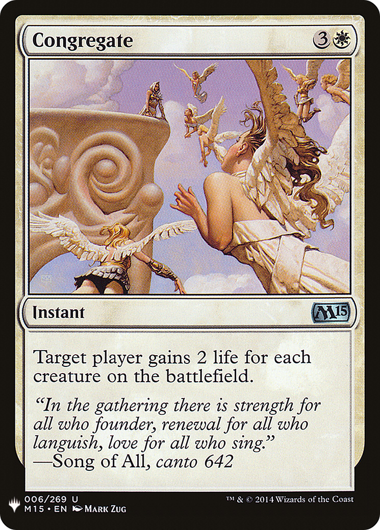 Congregate [Mystery Booster] | Grognard Games