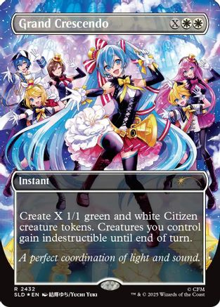 Grand Crescendo (SLD-2432) - Secret Lair Drop Series Foil | Grognard Games