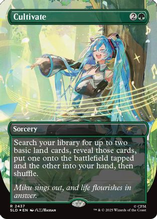 Cultivate (2437) (SLD-2437) - Secret Lair Drop Series Foil | Grognard Games