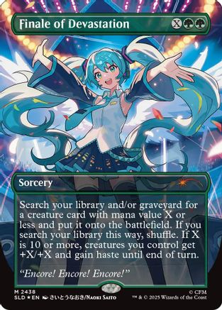 Finale of Devastation (2438) (SLD-2438) - Secret Lair Drop Series Foil | Grognard Games