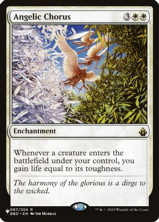 Angelic Chorus (LIST-087) - The List Reprints | Grognard Games