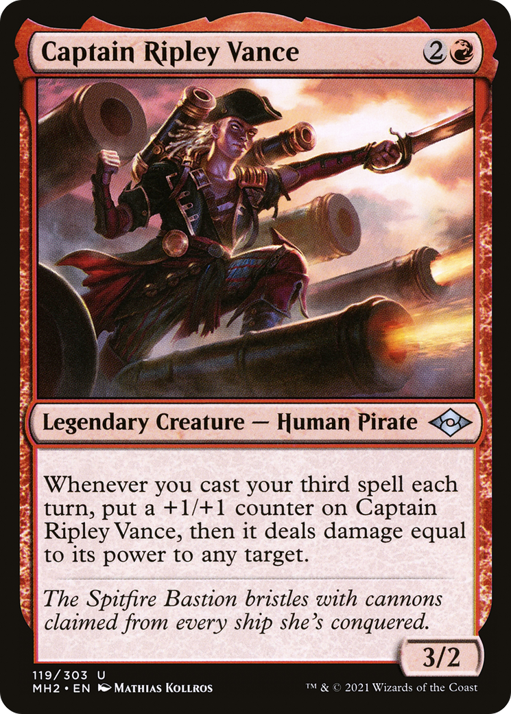 Captain Ripley Vance [Modern Horizons 2] | Grognard Games