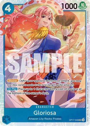 Gloriosa (OP17-046) - The World's Strongest Warriors Foil | Grognard Games
