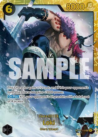 Loki (OP17-119) - The World's Strongest Warriors Foil | Grognard Games