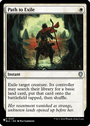 Path to Exile (BLC) (LIST-147) - The List Reprints | Grognard Games