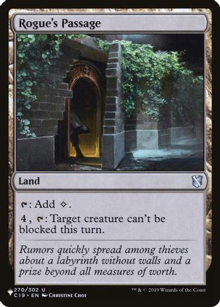Rogue's Passage (C19) (LIST-270) - The List Reprints | Grognard Games