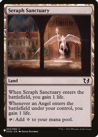 Seraph Sanctuary (DDQ) (LIST-033) - The List Reprints | Grognard Games