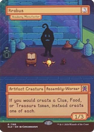 Krobus - Academy Manufactor (SLD-7188) - Secret Lair Drop Series Foil | Grognard Games