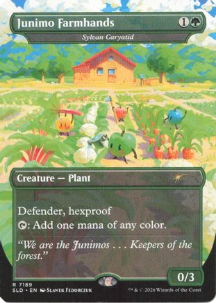Junimo Farmhands - Sylvan Caryatid (SLD-7189) - Secret Lair Drop Series | Grognard Games