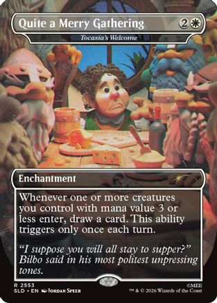 Quite a Merry Gathering - Tocasia's Welcome (SLD-2553) - Secret Lair Drop Series Foil | Grognard Games