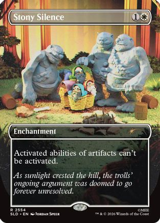 Stony Silence (SLD-2554) - Secret Lair Drop Series | Grognard Games