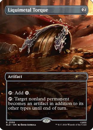 Liquimetal Torque (SLD-2559) - Secret Lair Drop Series Foil | Grognard Games