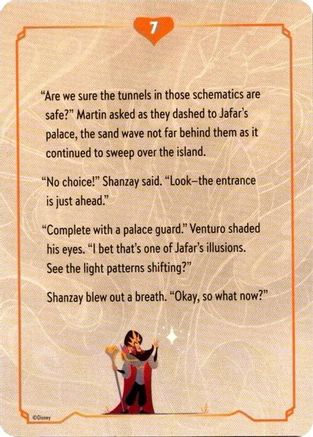 Reign of Jafar Lore Card (7 of 19)  - Reign of Jafar | Grognard Games
