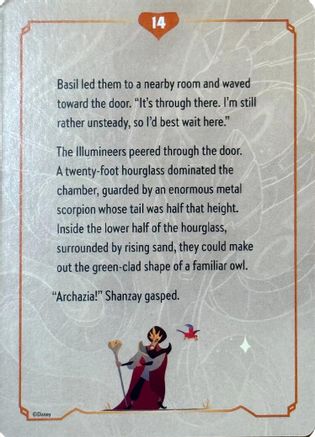Reign of Jafar Lore Card (14 of 19)  - Reign of Jafar | Grognard Games
