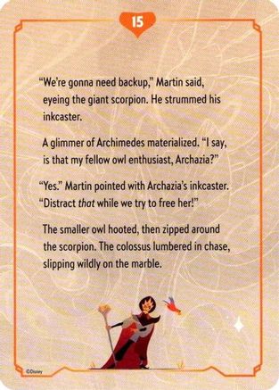 Reign of Jafar Lore Card (15 of 19)  - Reign of Jafar | Grognard Games