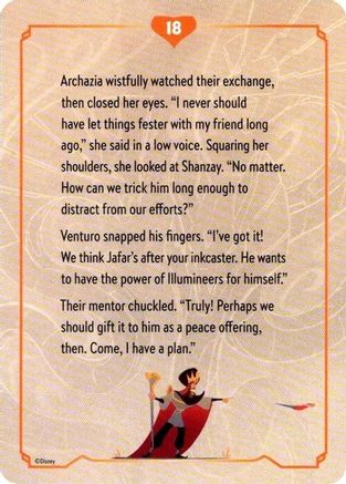 Reign of Jafar Lore Card (18 of 19)  - Reign of Jafar | Grognard Games