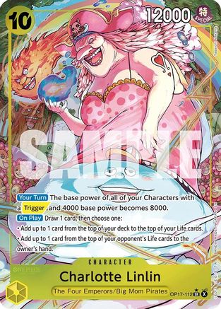 Charlotte Linlin (112) (Alternate Art) (OP17-112) - The World's Strongest Warriors Foil | Grognard Games