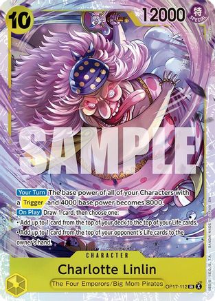Charlotte Linlin (112) (OP17-112) - The World's Strongest Warriors Foil | Grognard Games