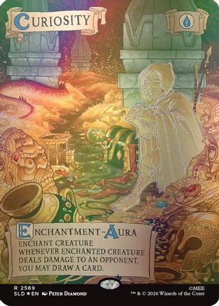 Curiosity (2569) (Out Of Sight Foil) (SLD-2569) - Secret Lair Drop Series Foil | Grognard Games