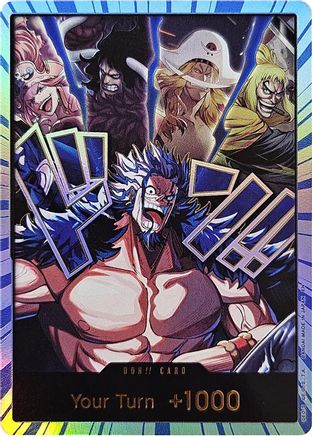 DON!! Card (Alternate Art) (Rocks) - The World's Strongest Warriors Foil | Grognard Games