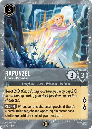 Rapunzel - Ethereal Protector (2) - Disney Lorcana Promo Cards Holofoil | Grognard Games