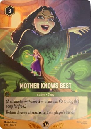 Mother Knows Best (1) - Disney Lorcana Promo Cards | Grognard Games