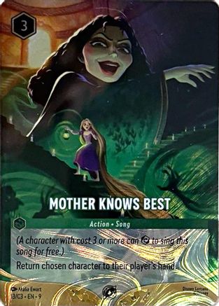 Mother Knows Best (Foil) (13) - Disney Lorcana Promo Cards Holofoil | Grognard Games