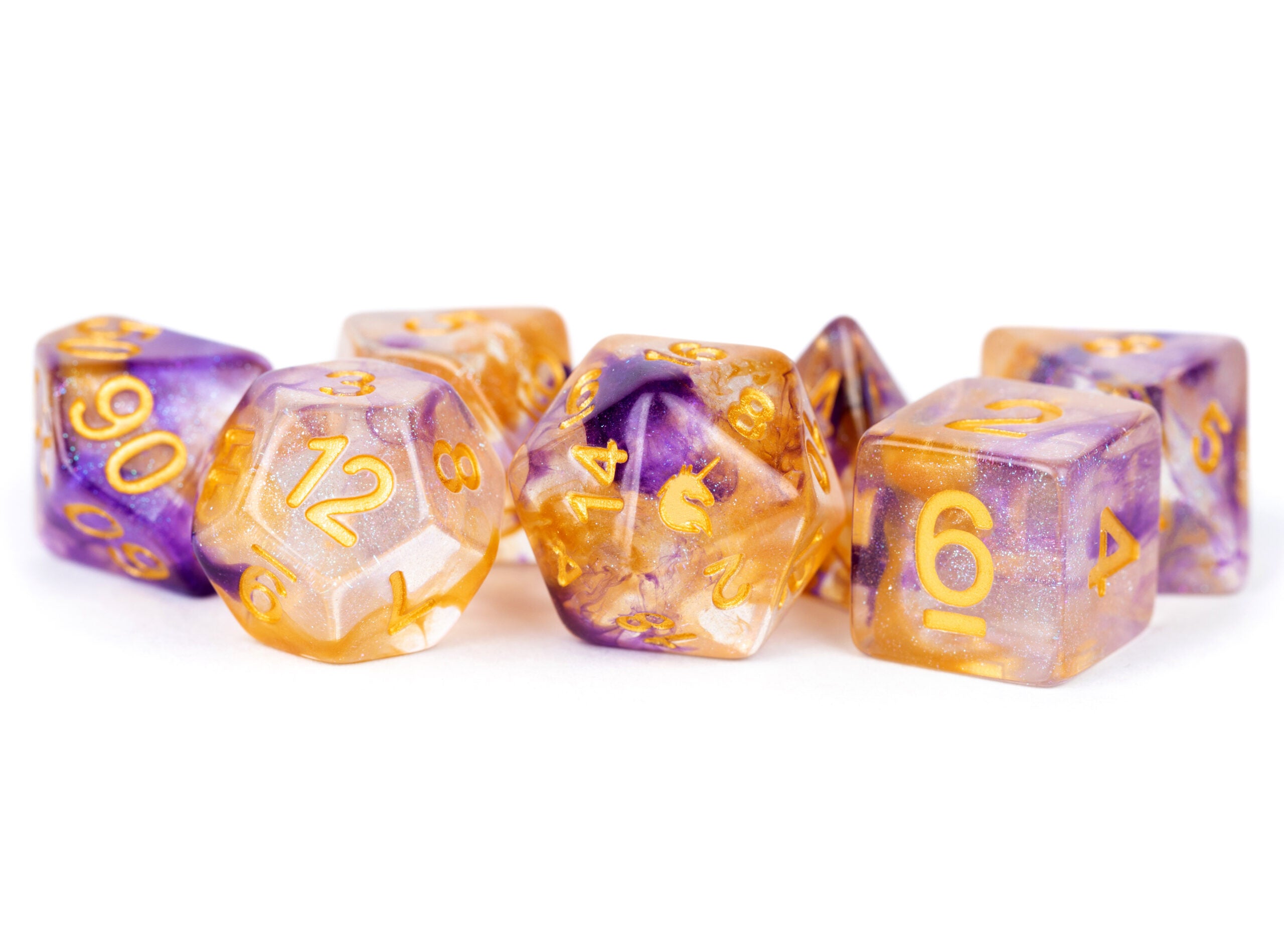 Royal Sunset 16mm Poly Dice Set | Grognard Games