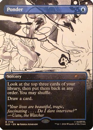 Ponder (7119) (SLD-7119) - Secret Lair Drop Series | Grognard Games