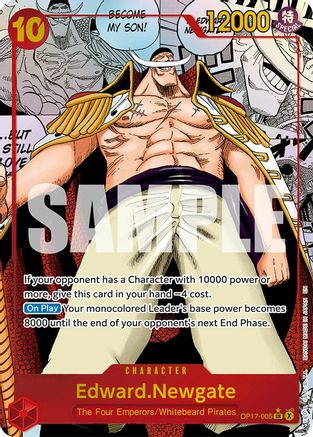 Edward.Newgate (005) (Manga) (OP17-005) - The World's Strongest Warriors Foil | Grognard Games