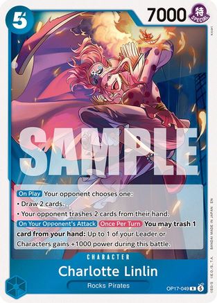 Charlotte Linlin (049) (OP17-049) - The World's Strongest Warriors Foil | Grognard Games