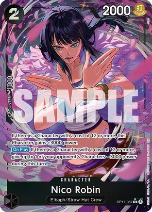 Nico Robin (Alternate Art) (OP17-087) - The World's Strongest Warriors Foil | Grognard Games